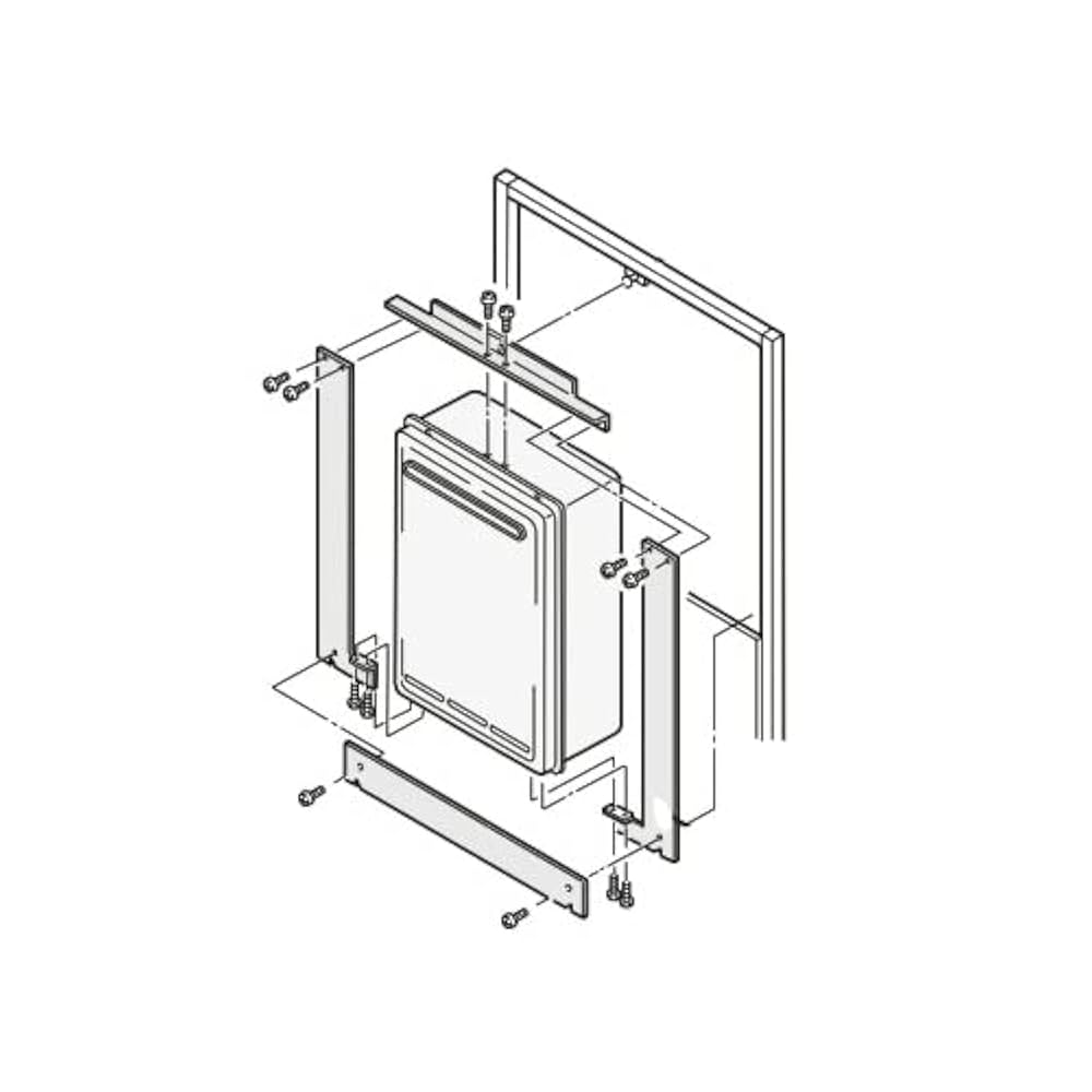 給湯器　PSアダプタ Amazon | リンナイ ガス給湯器 部材 PS取付アダプタ 【UOP-D